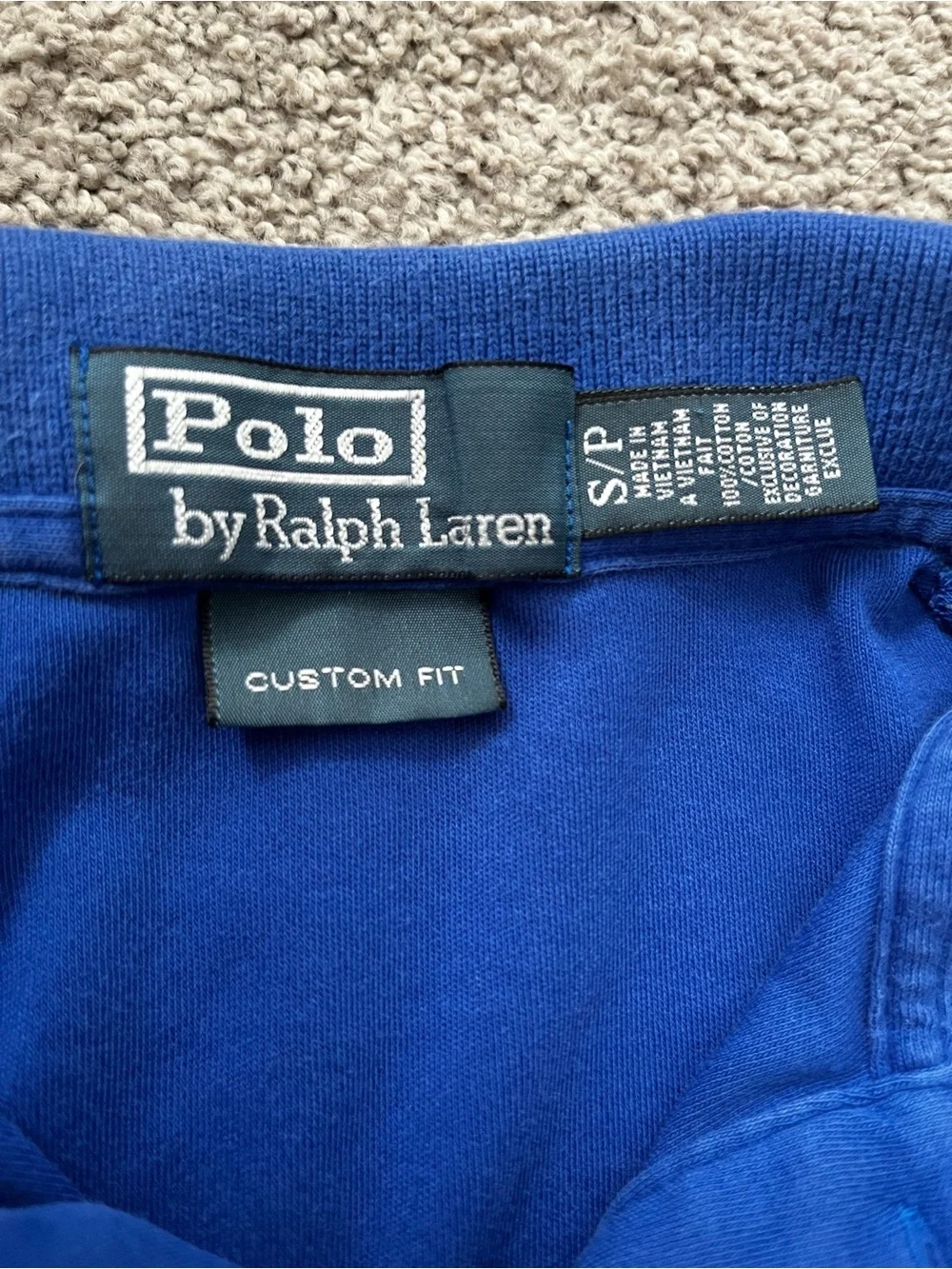 Polo by Ralph Lauren Royal Blue Polo Shirt - Men’s Size S